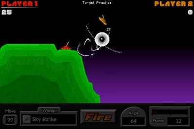 Pocket Tanks Deluxe v1.6, (2012, Eng) 295 weapons +25 Packs