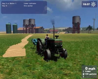 Симулятор фермера 2009 Золотое Издание v1.1 / Farming Simulator 2009 Gold Edition (2010) [Rus]