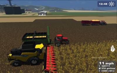 Симулятор фермера 2009 Золотое Издание v1.1 / Farming Simulator 2009 Gold Edition (2010) [Rus]