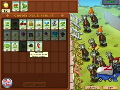 Растения против зомби / Plants vs. Zombies v1.7.0.0 (2010 / Rus - Eng) - Torrent